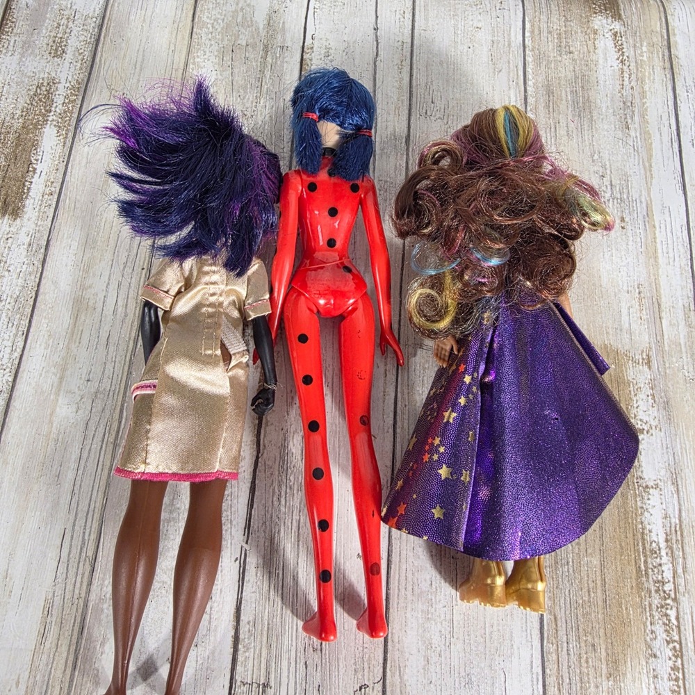 Miraculous Ladybug Wild Childz Star Darlings Fashion Doll Lot of 3 Bundle - Picture 6 of 7